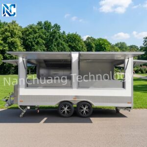 Nan Chuang Stainless Steel Mobile Food Truck Deep Fryer Grill Customizable Capacity Rust Resistant COCDOTCE Restaurant