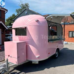 New Style Mobile Food Trailer  Custom Food Truck with Complete Kitchen Equipment for Outdoor Business