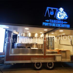 Food Trailer Mobile Food Truck Factory Direct With Full Kitchen Street Food Catering Competitive Price